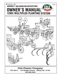 12MX Multiflex Owner's Manual